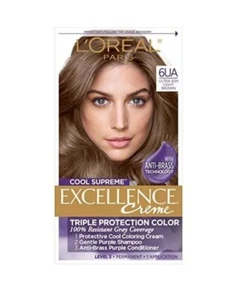 L'Oreal Paris Excellence Cool Supreme Ash 6UA colore permanente per capelli 100% - Foto 1 di 8