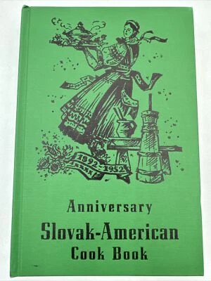 Slovak American Cook Book Anniversary 1952 22nd printing hardcover - Image 1 of 4