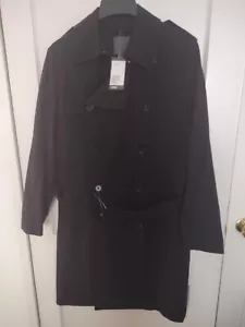 Double Breasted Trench Coat Men - Picture 1 of 3