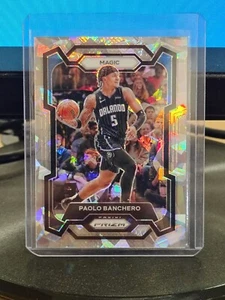 2023-24 Panini Prizm - Silver Cracked Ice Prizm #100 Paolo Banchero - Imagen 1 de 2