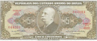 Brazil Five Cruzeiros  1964 World Paper Money Currency Uncirculated Banknote # 1