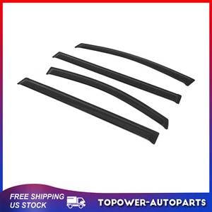 Visera de ventana ventilación cortinas de lluvia protectores deflectores para Toyota Sienna 2011-2019 2020 - Imagen 1 de 9