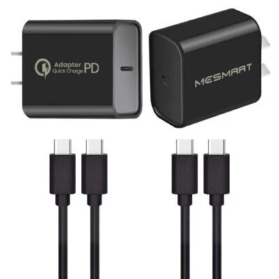 Cable cargador de teléfono de pared rápida USB C 2023 actualización para Samsung Galaxy S23 S21 S20 Foto 1 de 4