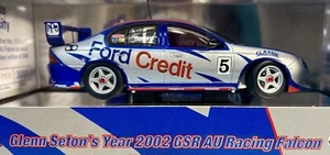 Classic Carlectables 1/43 GSR AU Falcon Ford Credit 2002 Glenn Seton - Picture 1 of 8