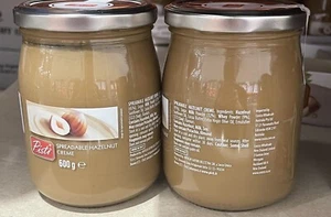 2 X Pisti Sicilian Hazelnut Cream Spread Bread Baking Spreadable Paste Jar 600g - Picture 1 of 2
