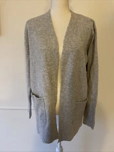 Women's Love Ellie L Large Open Aire Cardigan Grey NEW! Soft Cozy! - Picture 1 of 4
