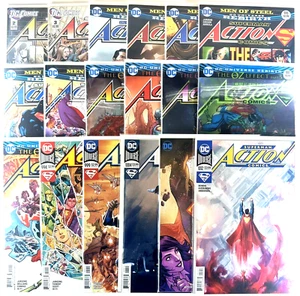 Action Comics Comic Book Lot 18 issues, DC Comics 2011-2018, Superman, All NM - Picture 1 of 22