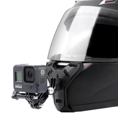 Supporto mentoniera casco integrale per GoPro Hero 3 4 5 6 7 8 9 Xiaomi Yi MTN5 - Immagine 1 di 4