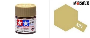 Acrylic Paint - Colore Acrilico Vernice 10ml X-31 X31 TITANIUM GOLD 81531 Tamiya - Imagen 1 de 1
