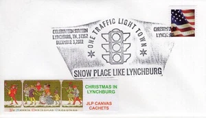 NATALE ALLA STAZIONE DI LYNCHBURG, LYNCHBURG, TN, 2022 FDC17248 - Foto 1 di 1