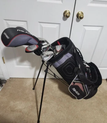 TOP FLITE XL #1 DRIVER 460CC,3W,4HY,6-9 IRONS,W,PUTTER - Image 1 of 4