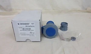 MENNEKES ME 420C9W *NIB* CONNECTOR WT 3 POLE 4 WIRE 20A 250 VAC (2F3) - Bild 1 von 9