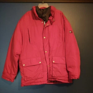  Tommy Hilfiger Men's Down Parka Jacket Coat with Hood size XL - Picture 1 of 10