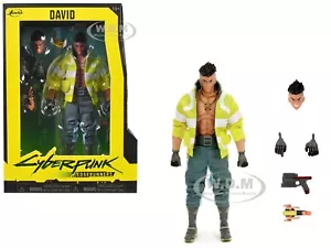 FIGURA MÓVIL DAVID 6" CON ACCESORIOS Y ALTERNATIVAS "CYBERPUNK" DE JADA 35004 - Imagen 1 de 5