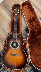 Electric Acoustic Guitar Ovation 1617-1 Legend Vintage Sunburst with Hard Case - Picture 1 of 3