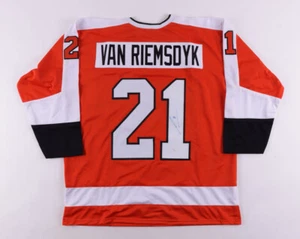 James Van Riemsdyk Signed/Auto Flyers Custom Hockey Jersey JSA 161621 - Picture 1 of 5