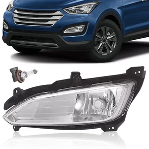 Front Fog Light Lamp Left Driver Side for Hyundai Santa Fe Sport 2013-2016 - Picture 1 of 24