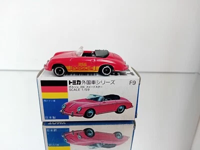 Tomica F9 Porsche Speedster 356 Made in Japan Mint In Box - Image 1 of 4
