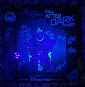 Disney After Dark Pin 2024 Villain Castle Takeover Pin LE 500: Hades - Bild 1 von 2