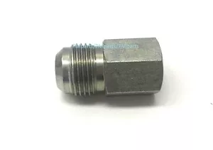 Oil Drain / Oil Feed Fitting Adapter 3/4-16 UNF female to 7/8-14UNF Male - Picture 1 of 2