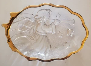 Vintage MIKASA Gold Edged "Angel Song Gold" Dish X027/502 Open Box - Picture 1 of 3