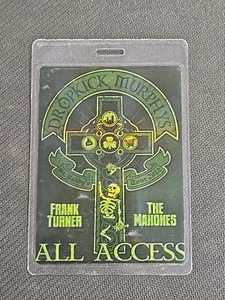 DROPKICK MURPHYS ALL ACCESS 2012 ST. PADDY'S TOUR BAND MEMBER LAMINATE - Picture 1 of 5