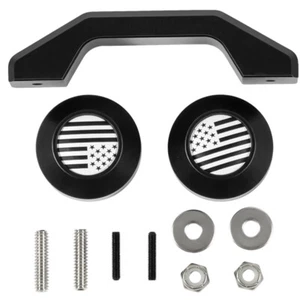 Hood Footman's Loop Bracket Bar Decoration Kit for Jeep JKU JK Sahara Unlimited - Picture 1 of 8