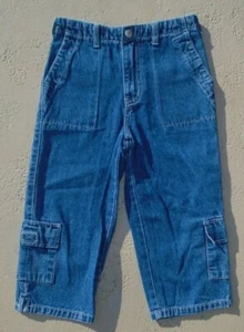PBX Basics sz 6x, 4-pocket 100% cotton, Capri-style girls Jeans.  Free shipping - Picture 1 of 3