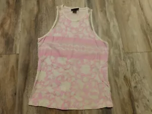 CAMISETA SIN MANGAS DIESEL BEIGE/ROSA TALLA MEDIANA - Imagen 1 de 6