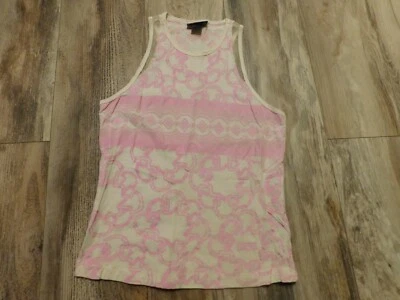 CAMISETA SIN MANGAS DIESEL BEIGE/ROSA TALLA MEDIANA Foto 1 de 4