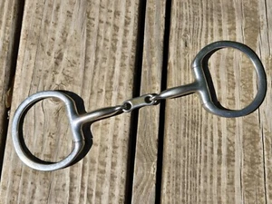 MYLER French Link Dog Bone Link English Eggbutt Snaffle Bit - 5.25" 5-1/4" - Picture 1 of 8