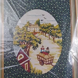 NOS 1974 Paragon Needlecraft Kit "The Calicos" 11 x 14 - Picture 1 of 4