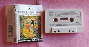 Cassette THE HILLIARD ENSEMBLE – Medieval English Music - GERMANY (EX/EX) - Picture 1 of 1