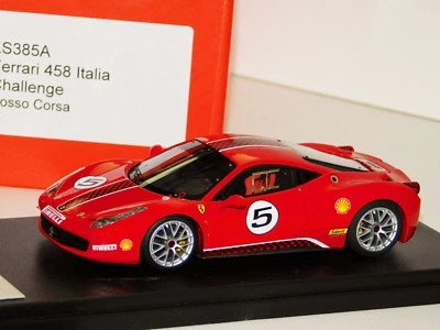 FERRARI 458 ITALIA CHALLENGE ROSSO CORSA / RED LOOKSMART LS385A 1/43 - Image 1 of 2