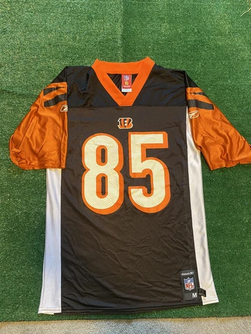 CLEAN Chad Johnson #85 Cincinnati Bengals Vintage NFL Football Jersey Ochocinco Cover
