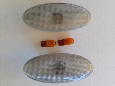 Frecce Laterali Grigio Fume GT Fiat Punto 1993-1998 Indicatori Lucciole Gemme - Immagine 1 di 4