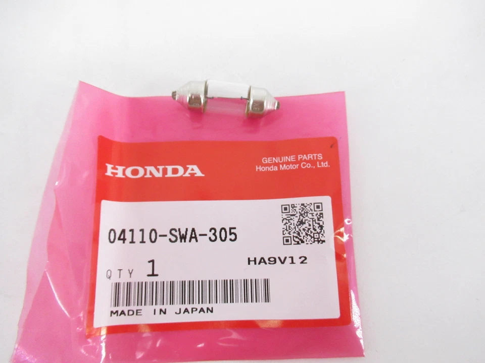 Bombilla domo interior genuina OEM Honda Acura 04110-SWA-305 (T10X31) (8W) Foto 1 de 3