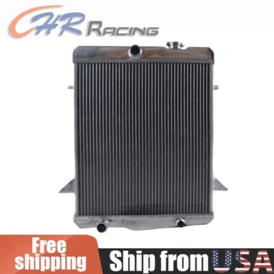 FOR TRIUMPH TR4A 56MM CORE Aluminum radiator Manual 1965 1966 1967 1968 - Image 1 of 4