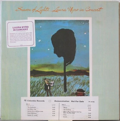 LAURA NYRO Season of Lights…In Concert—WL Promo, Hype Sticker, TimingStrip OIS  - Image 1 of 2