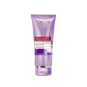 L'Oreal Paris Revitalift Gel Cleanser, Gentle Cleansing, Hyaluronic Acid, 50 ml - Picture 1 of 6
