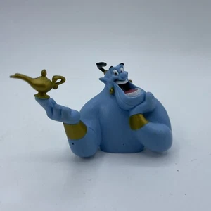 Disney Aladdin Character Figure Figurine Blue Genie Lamp - Picture 1 of 2