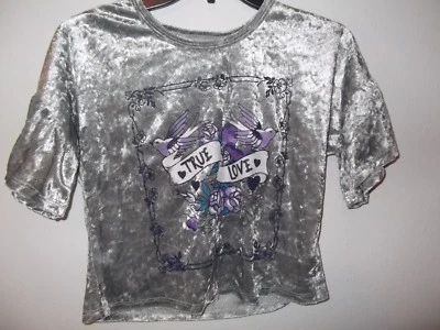 SPEECHLESS - GIRLS - TOP - SILVER / MULTI - SIZE MEDIUM     (AC-28-224) - Image 1 of 3