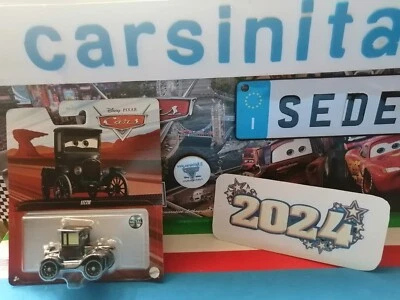 Cars 1 Lizzie - Serie Tribune Rosse Picco Blist.singolo 2022 - Mattel 1/55 metal - Immagine 1 di 3