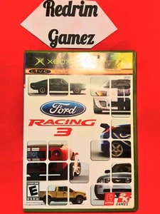 Ford Racing 3 COMPLETE Black Label Original XBOX Video Games Arcade Racing - Picture 1 of 3