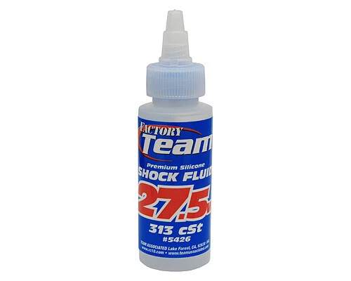 Team Associated Factory Team 27.5wt 313 cst Silicone Shock Oil 2oz ASC5426 5426 - Image 1 of 1