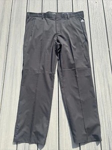 Adidas Men’s Sz 40x32 Soft Comfort Stretch 3-Stripe Golf Pants ~Black/Silver~ - Picture 1 of 8