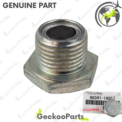 Toyota Genuine 4Runner Tacoma GX460/470 LX450/470 Transfer Drain Plug 9034118057 - Image 1 of 4