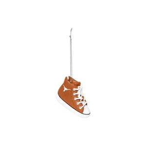 Texas Longhorns NCAA FOCO Christmas Tree Sneaker Team Ornament Burnt Orange - Picture 1 of 7