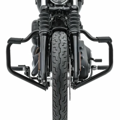 Paramotore Mustache per Harley Softail Low Rider S 20-23 nero 32mm - Immagine 1 di 4