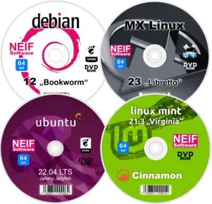 Best of Linux Edition 1/2024 (64 Bit) Deutsch auf DVD oder USB-Stick - Bild 1 von 9